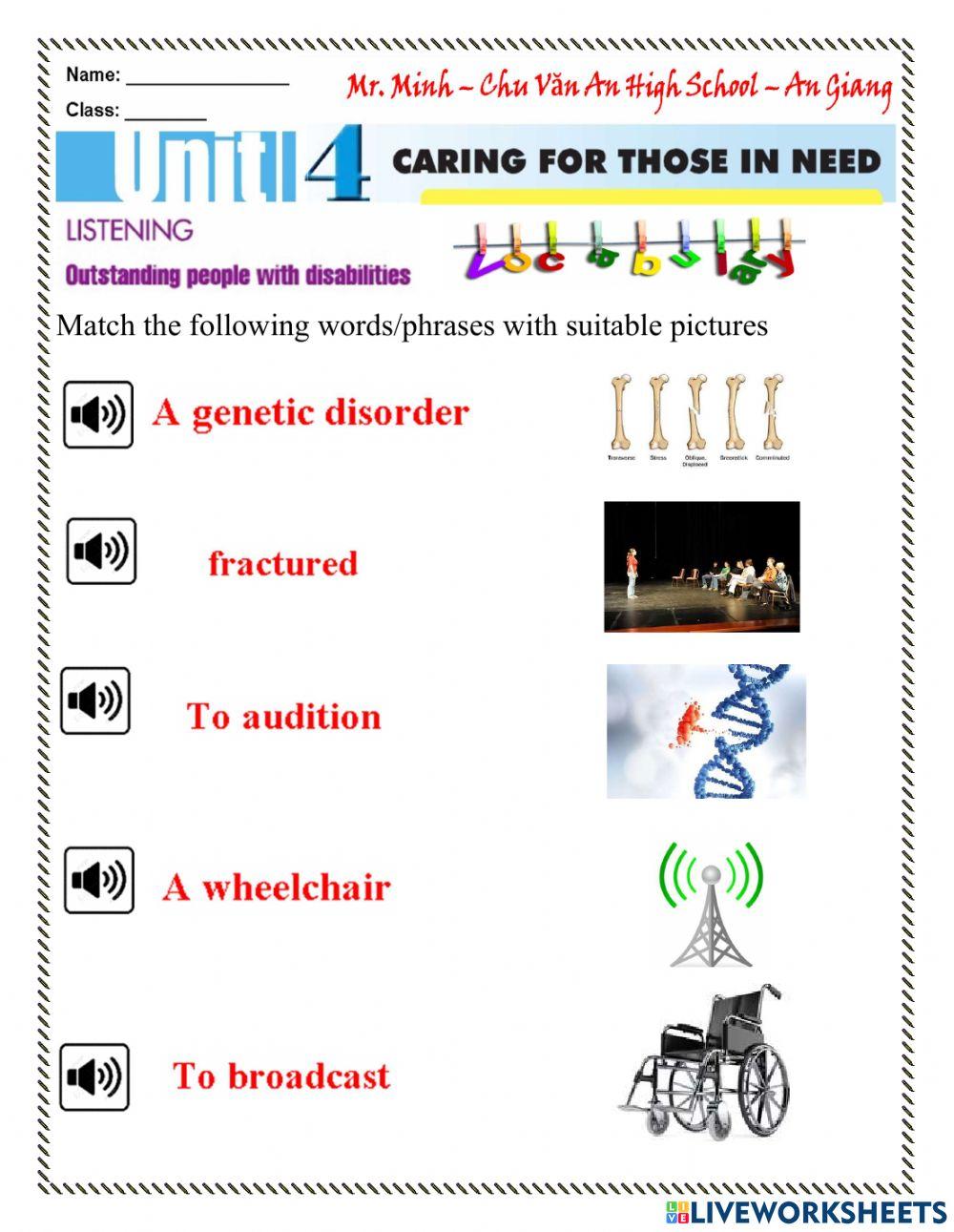English 11 - Unit 4-Speaking-Listening