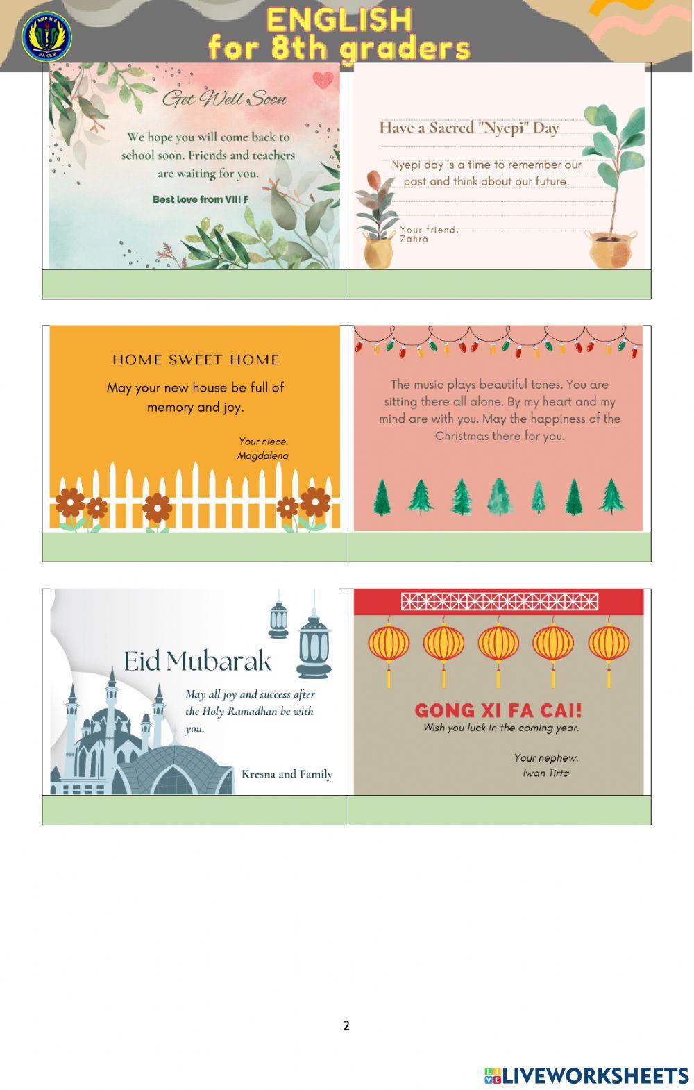 Kd 3.5 - greeting cards