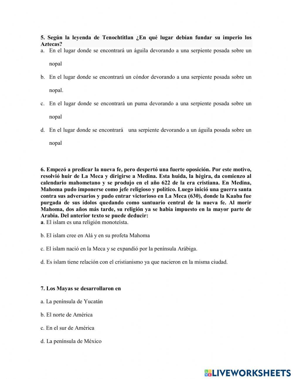 Bimestral ciencias sociales 7mo