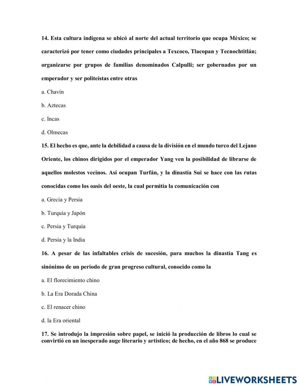 Bimestral ciencias sociales 7mo