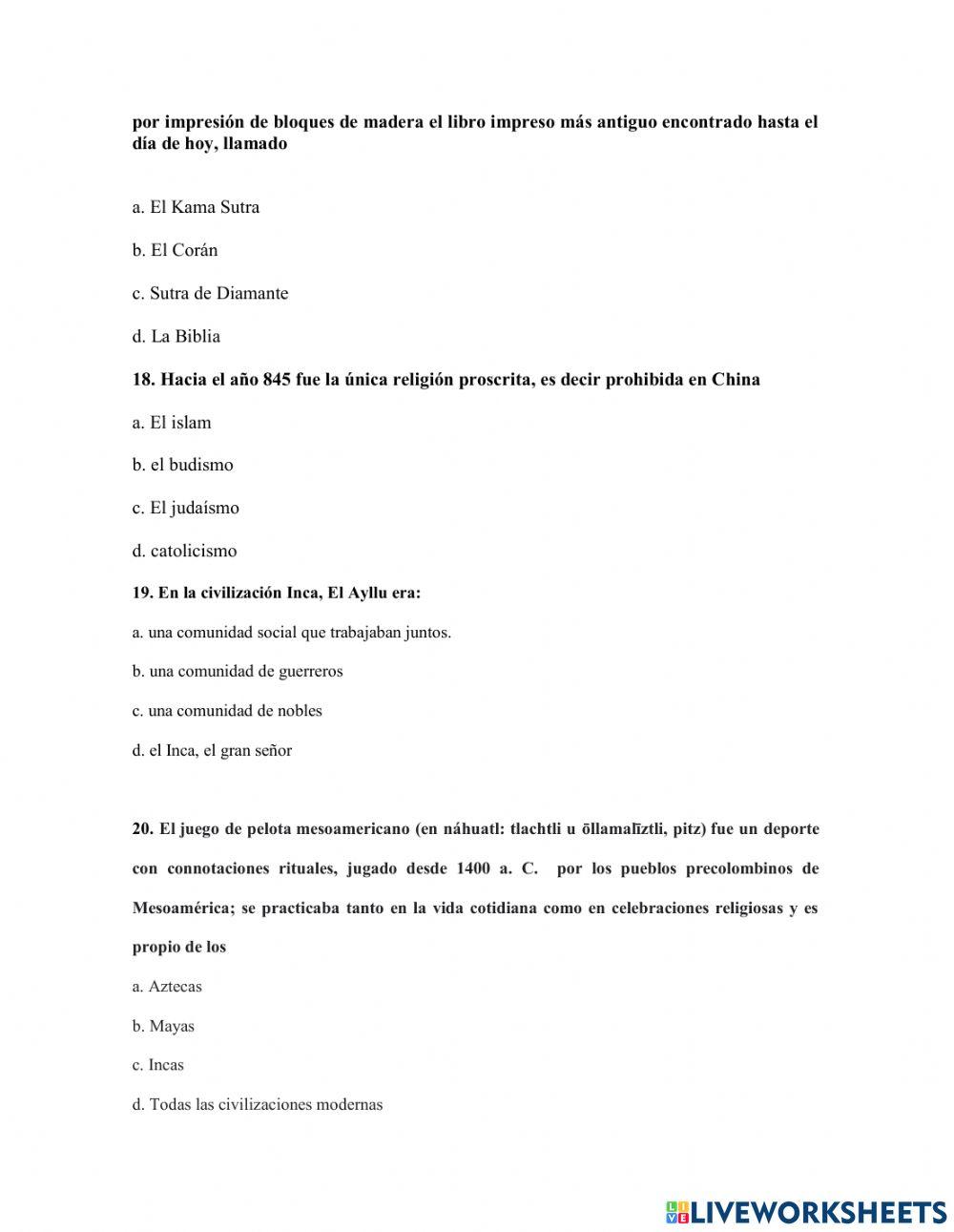 Bimestral ciencias sociales 7mo