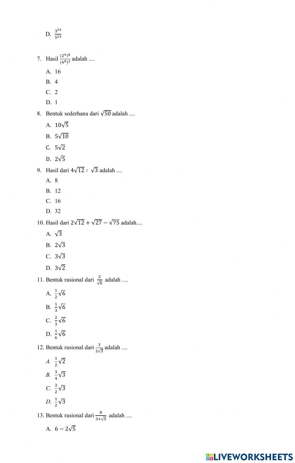 Soal pas matematika kelas 9 2022