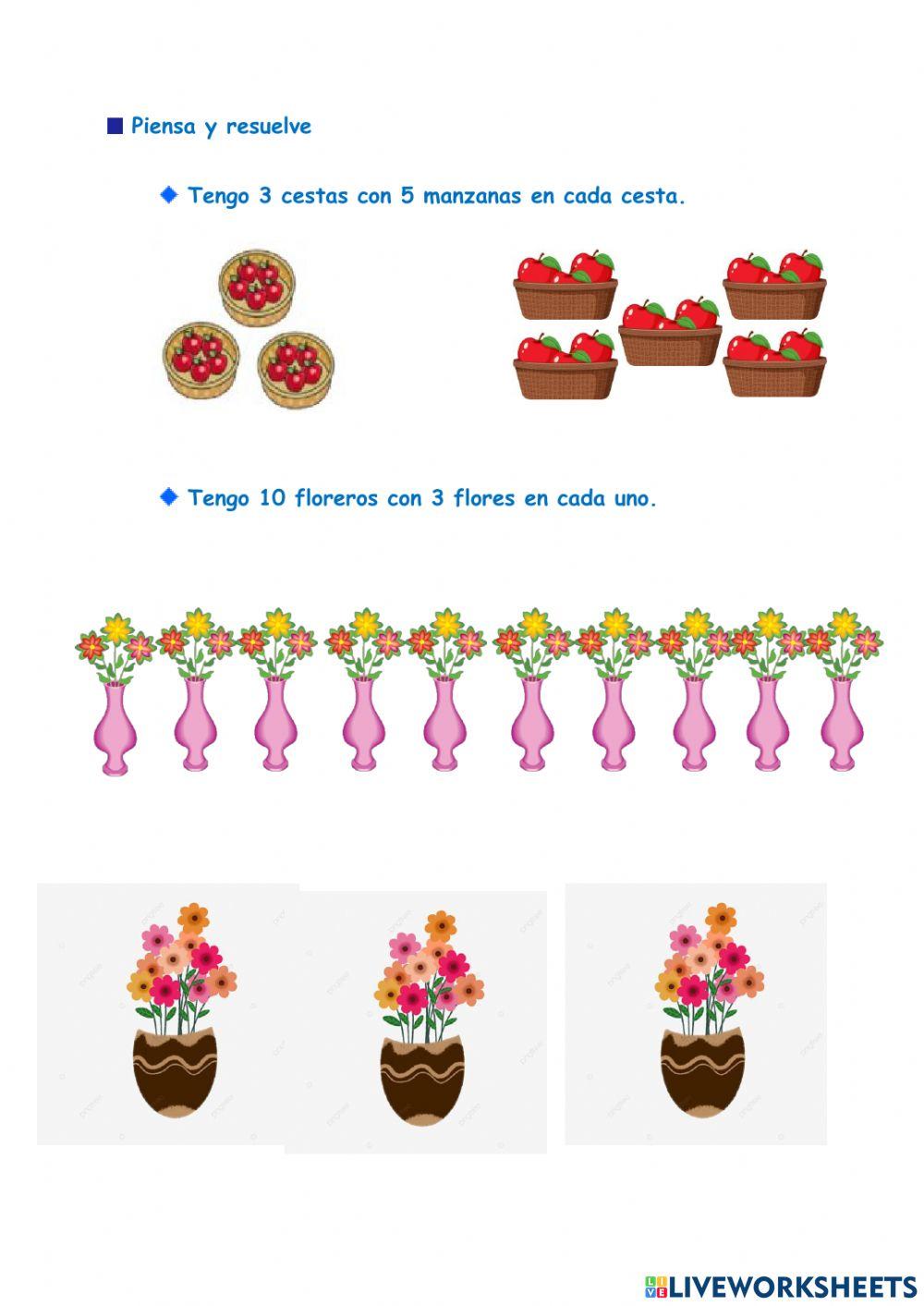 Iniciación multiplicación 8