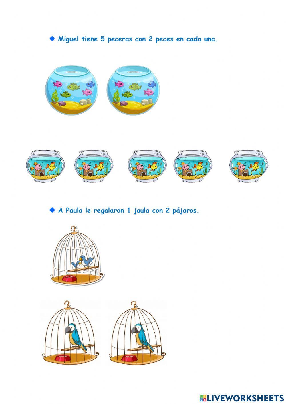 Iniciación multiplicación 8