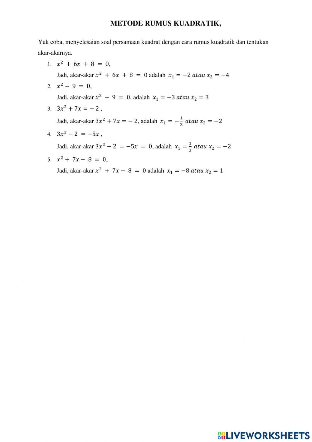 coba 4.1 online exercise for | Live Worksheets