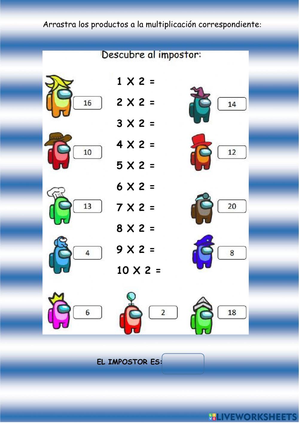 Tabla del 2- 3ºª parte