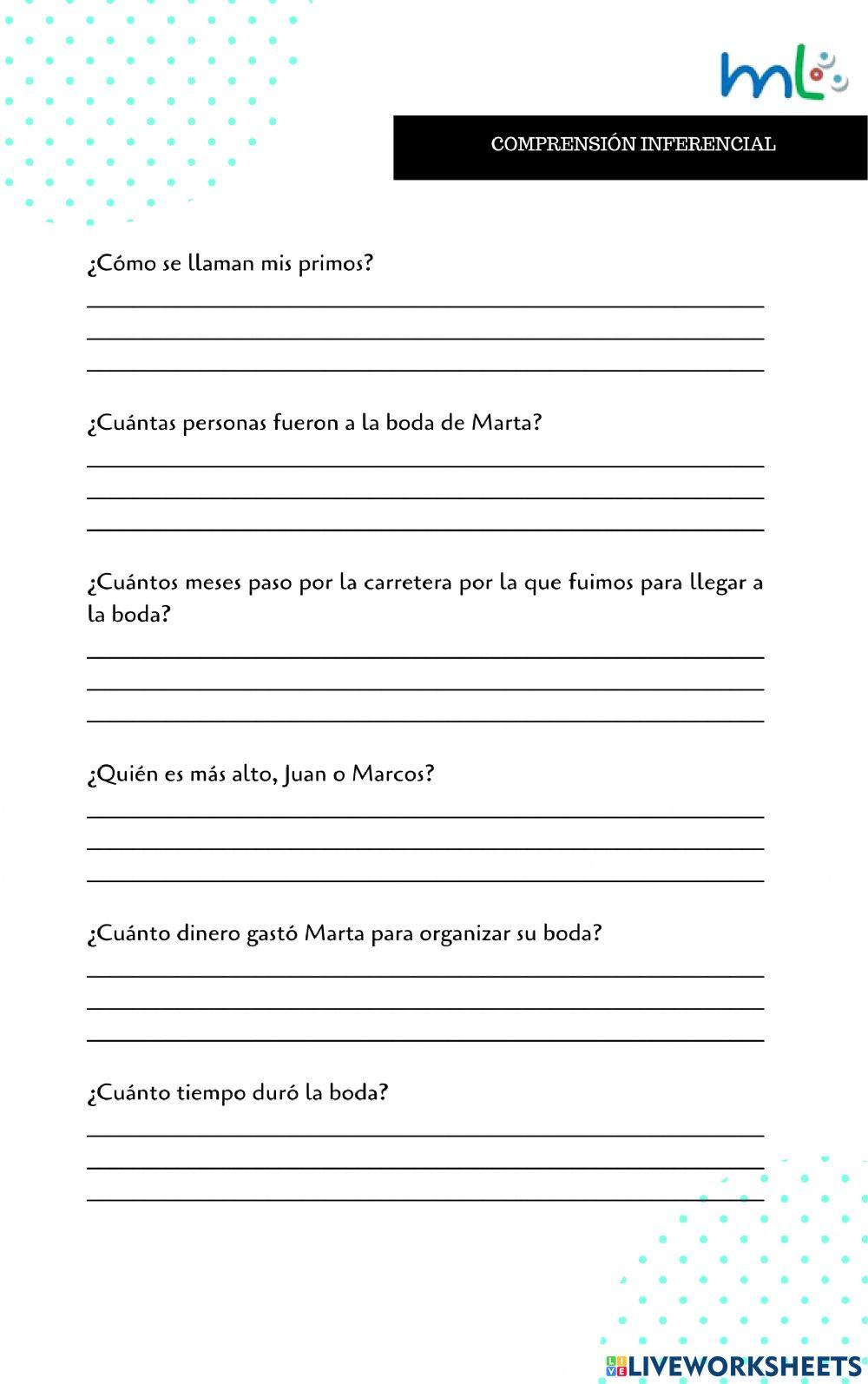 Comprensión lectora