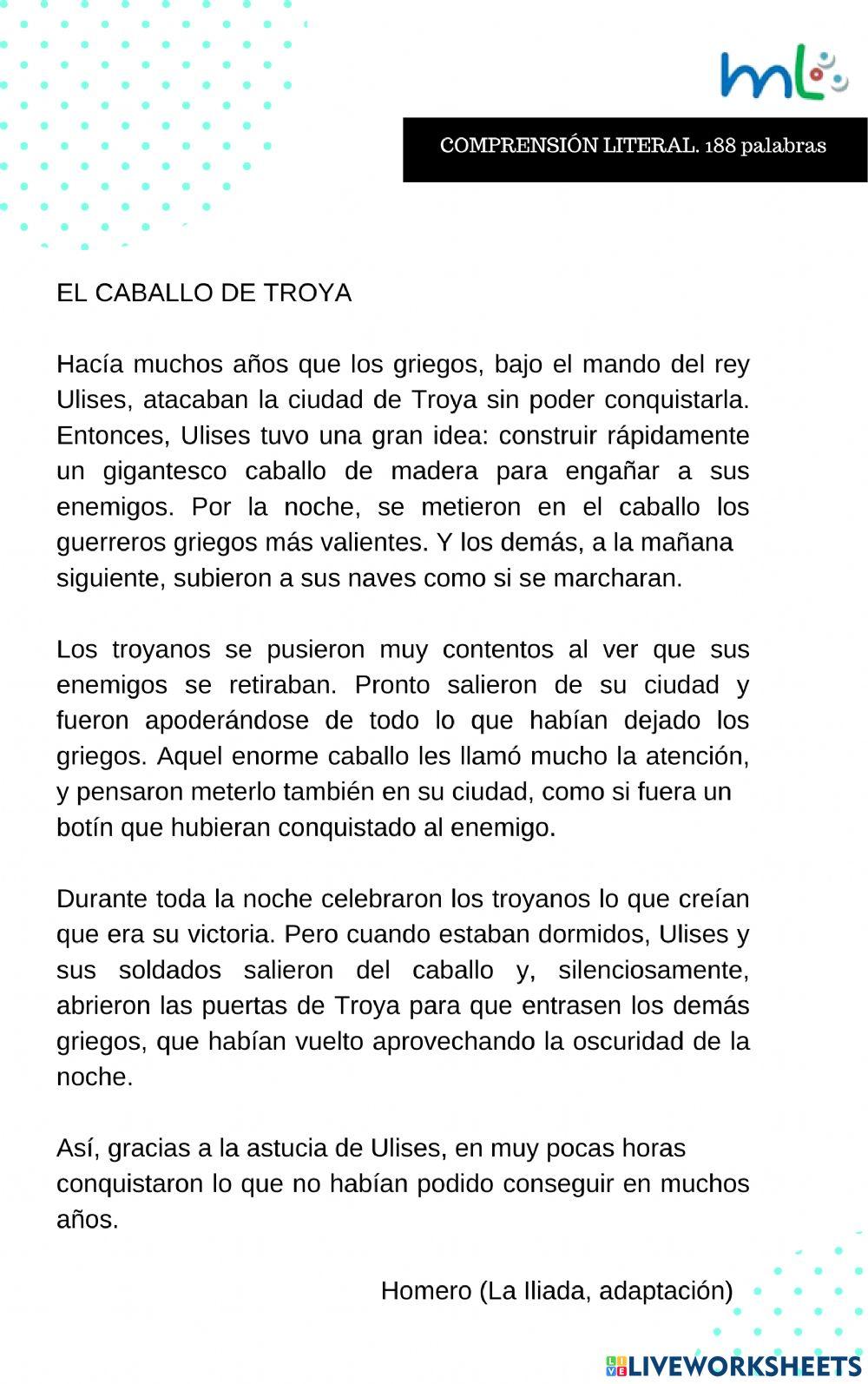 Comprensión lectora