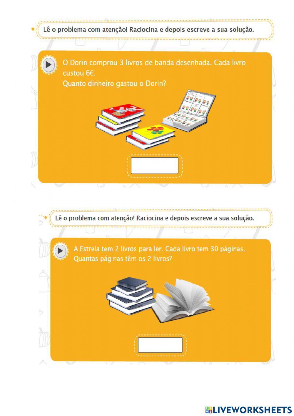 Adição, subtração e multiplicação 4ºano
