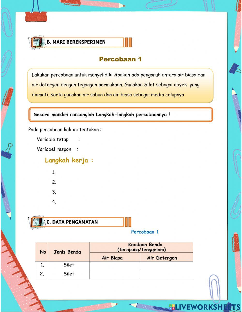 Lkpd tegangan permukaan
