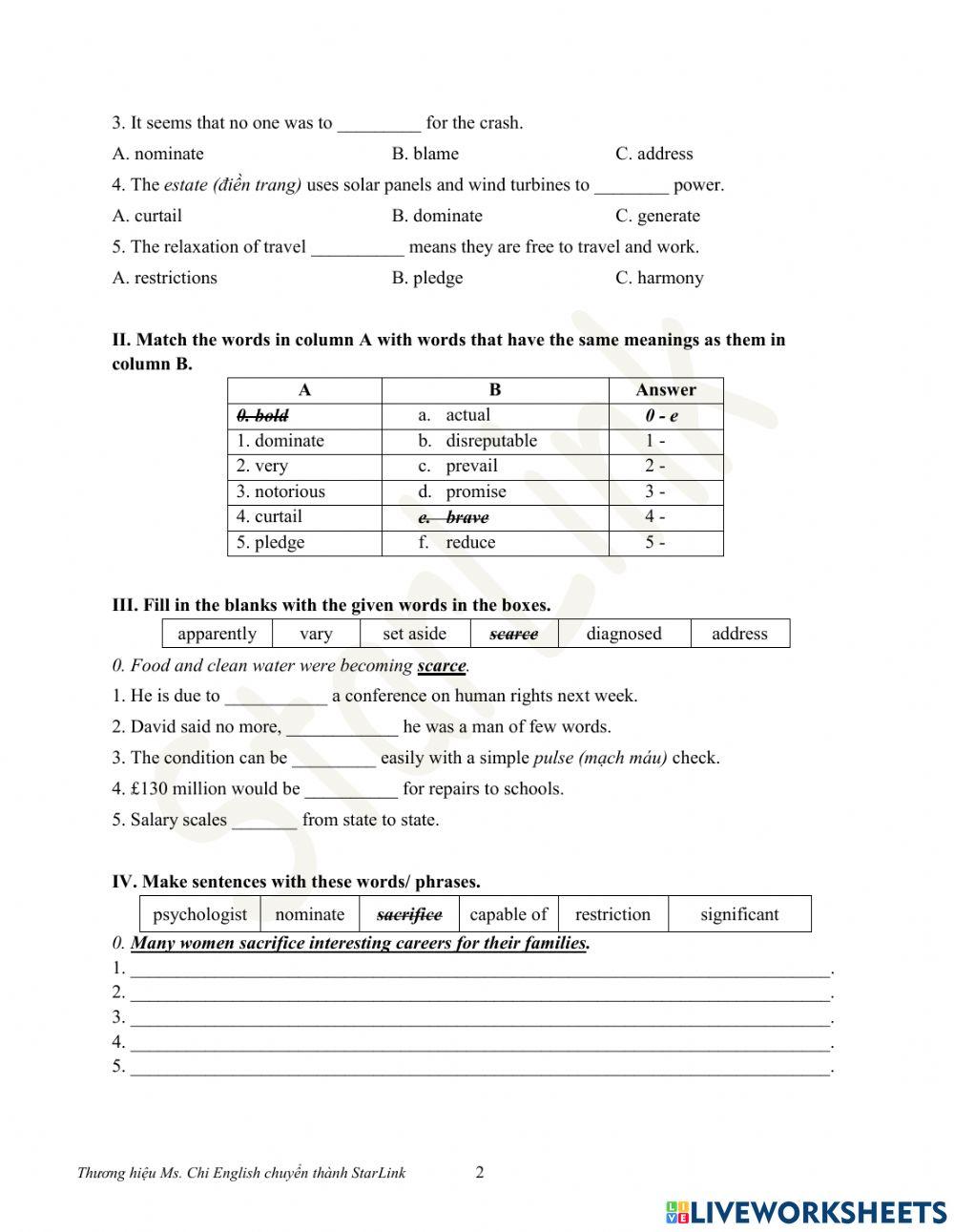 Foreign teacher-S8-Week 15-U5-Vocab 2