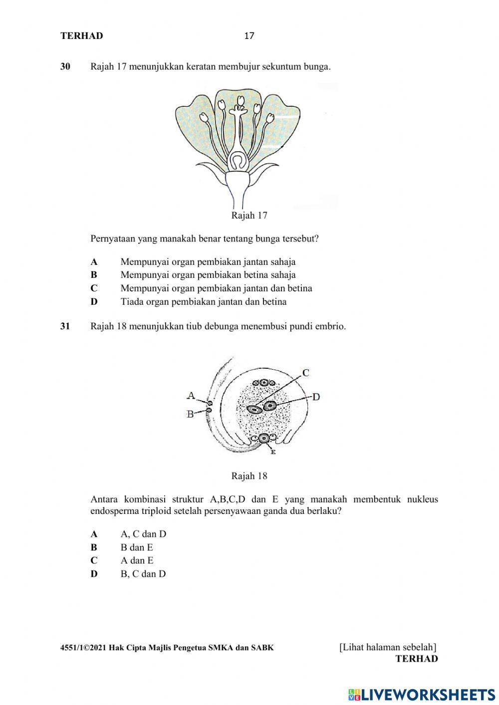 Biologi K1 BPI iMODUL Set 1 S18-33