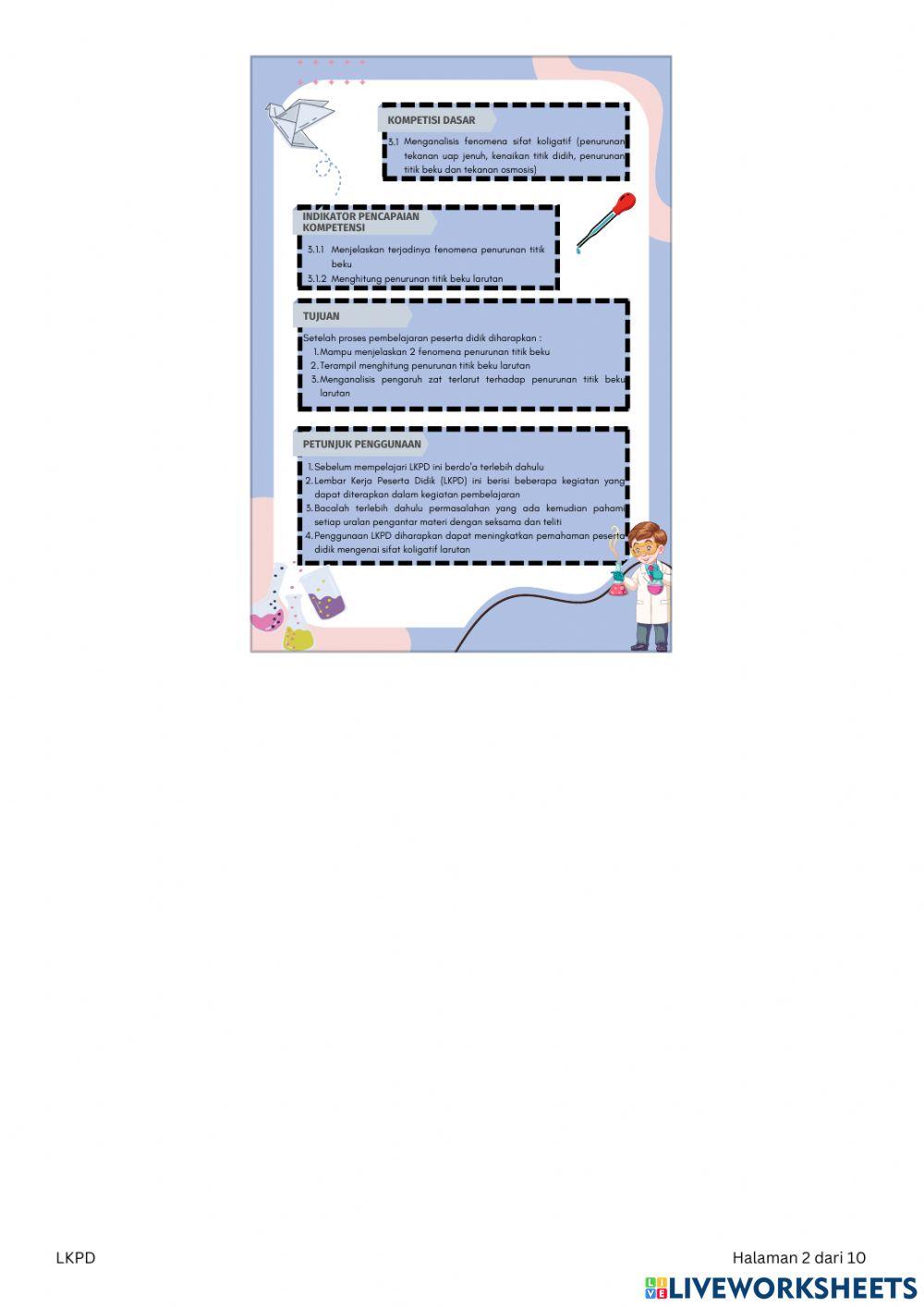 Penurunan Titik Beku