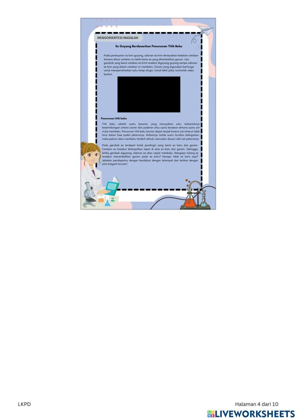 Penurunan Titik Beku