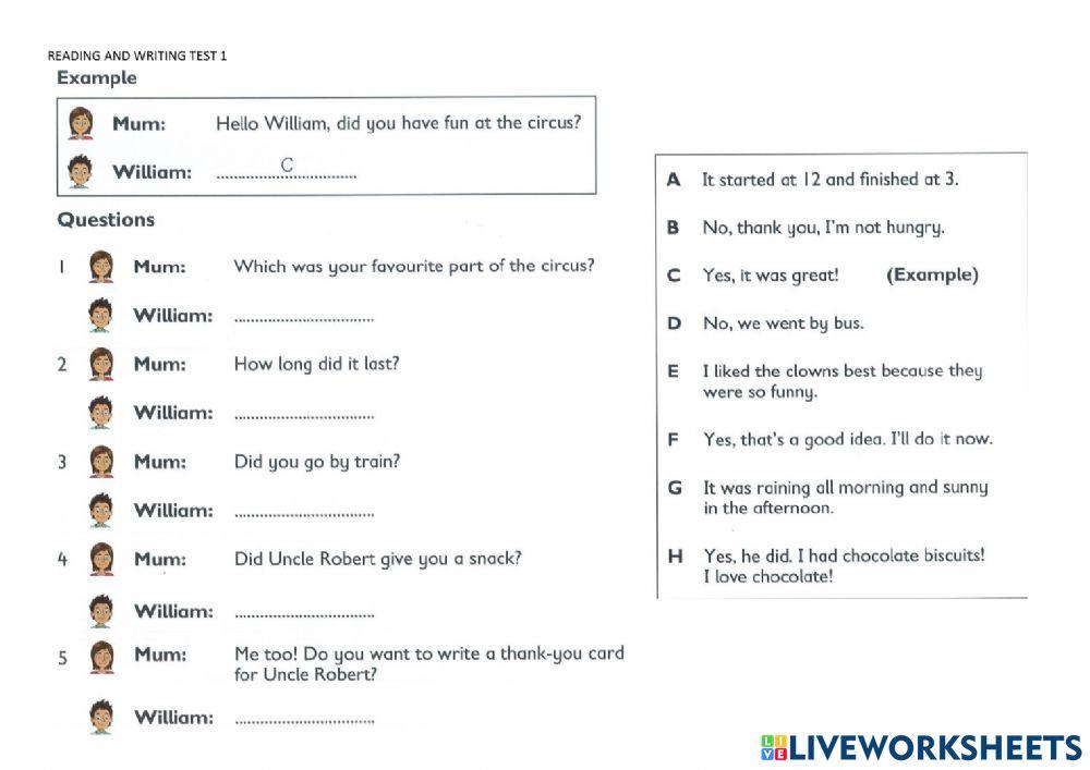 Fff reading and writing