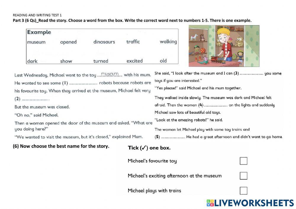 Fff reading and writing