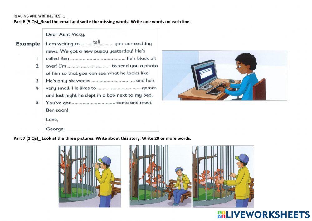 Fff reading and writing