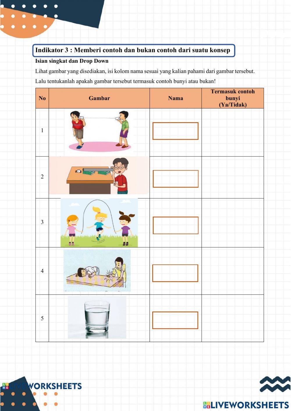 Lkpd getaran, gelombang, bunyi