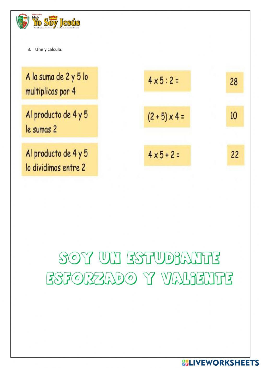Examen de razonamiento