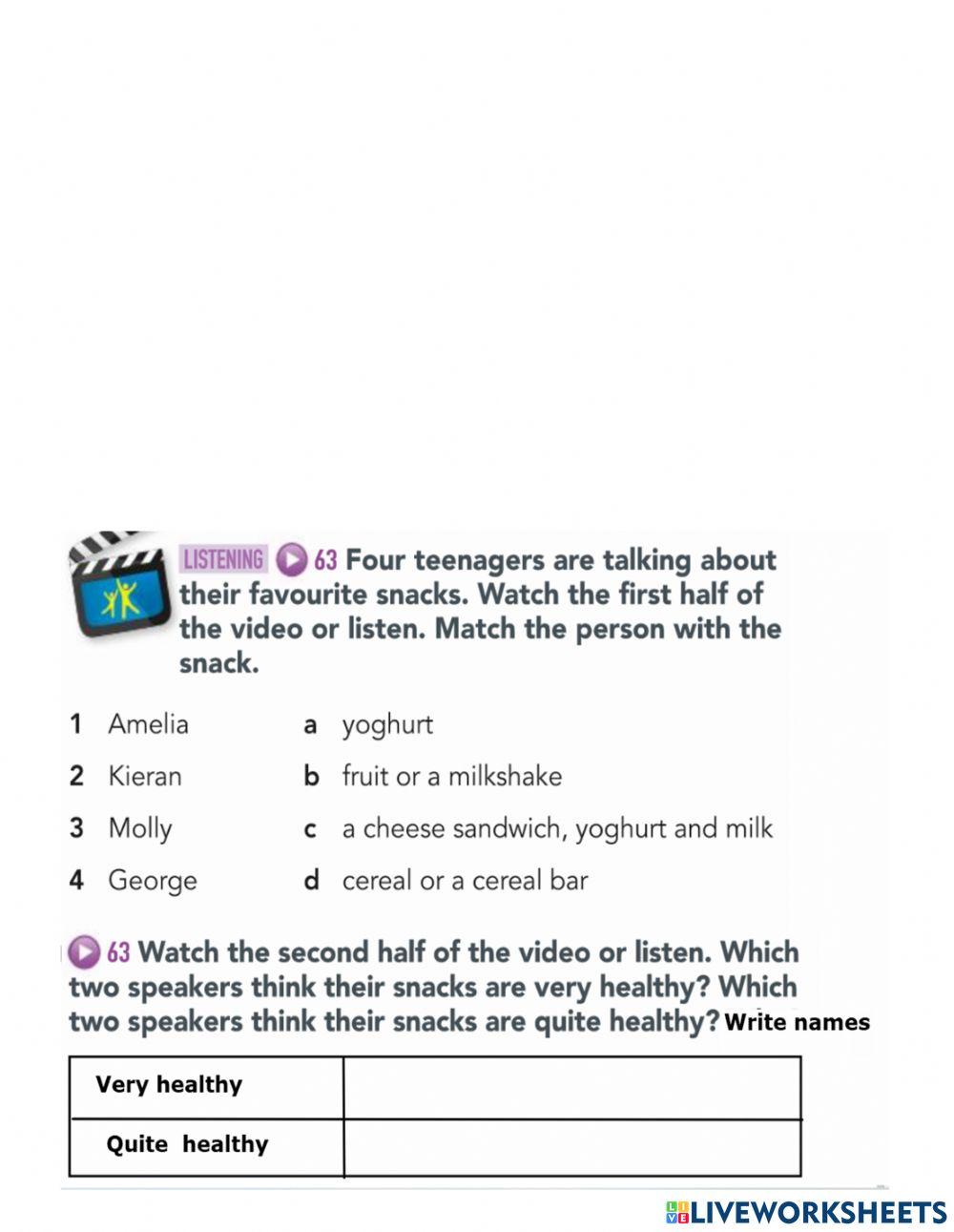 GW A2 u6 Life Skills video