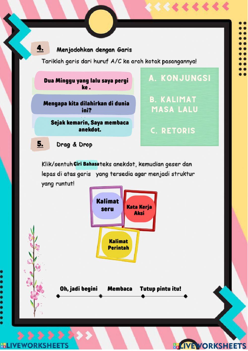 LKPD Ciri Bahasa Anekdot 2