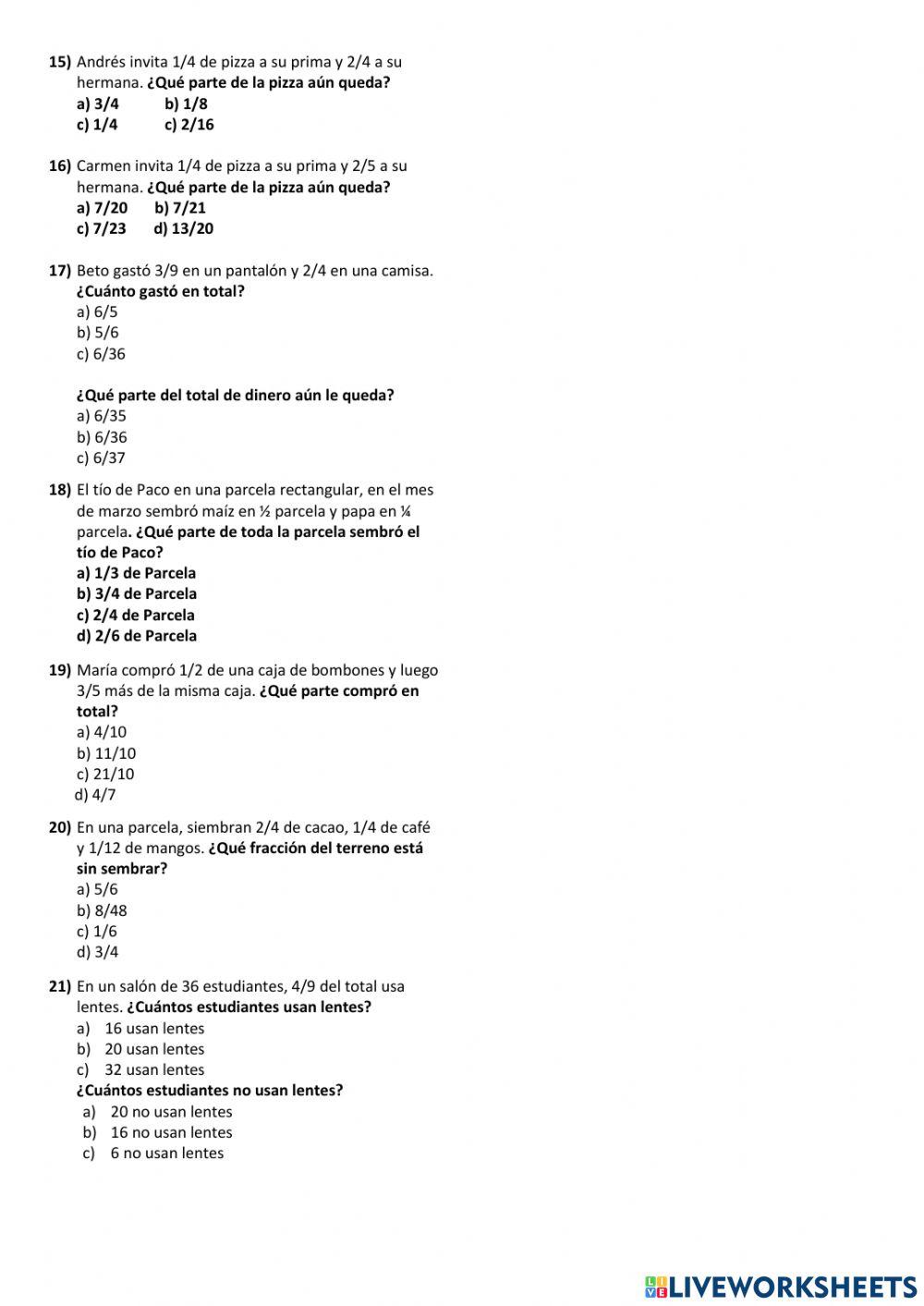 Resolución de problemas I