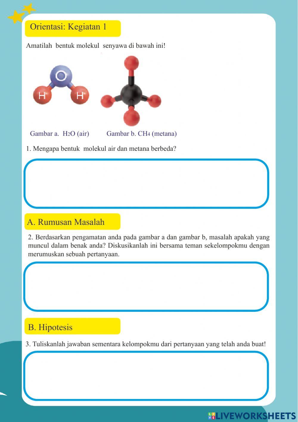 Bentuk molekul