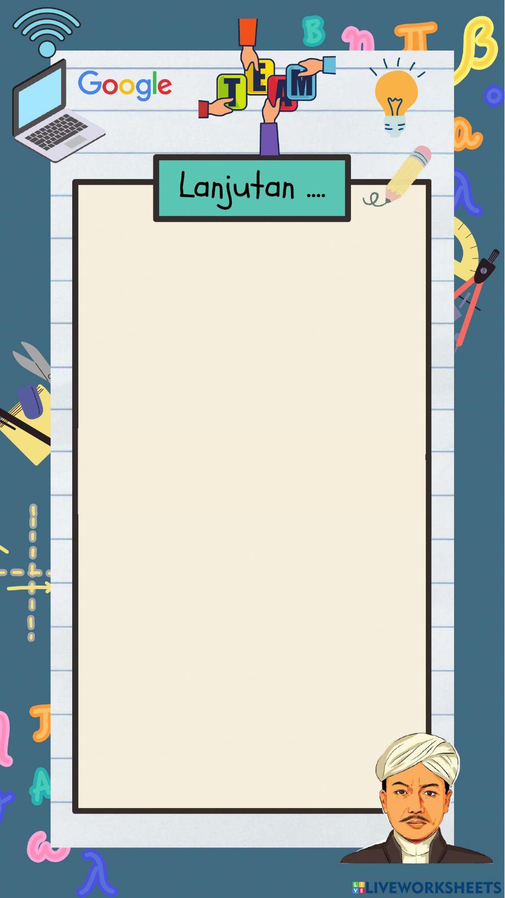 Lembar kerja peserta didik tema 5 subtema 1 pembelajaran 3 kelas 4a semester 1