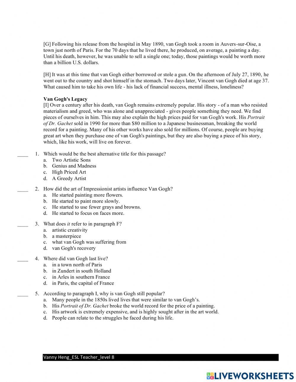 REX3 3rd Edition-Unit11A-Quiz