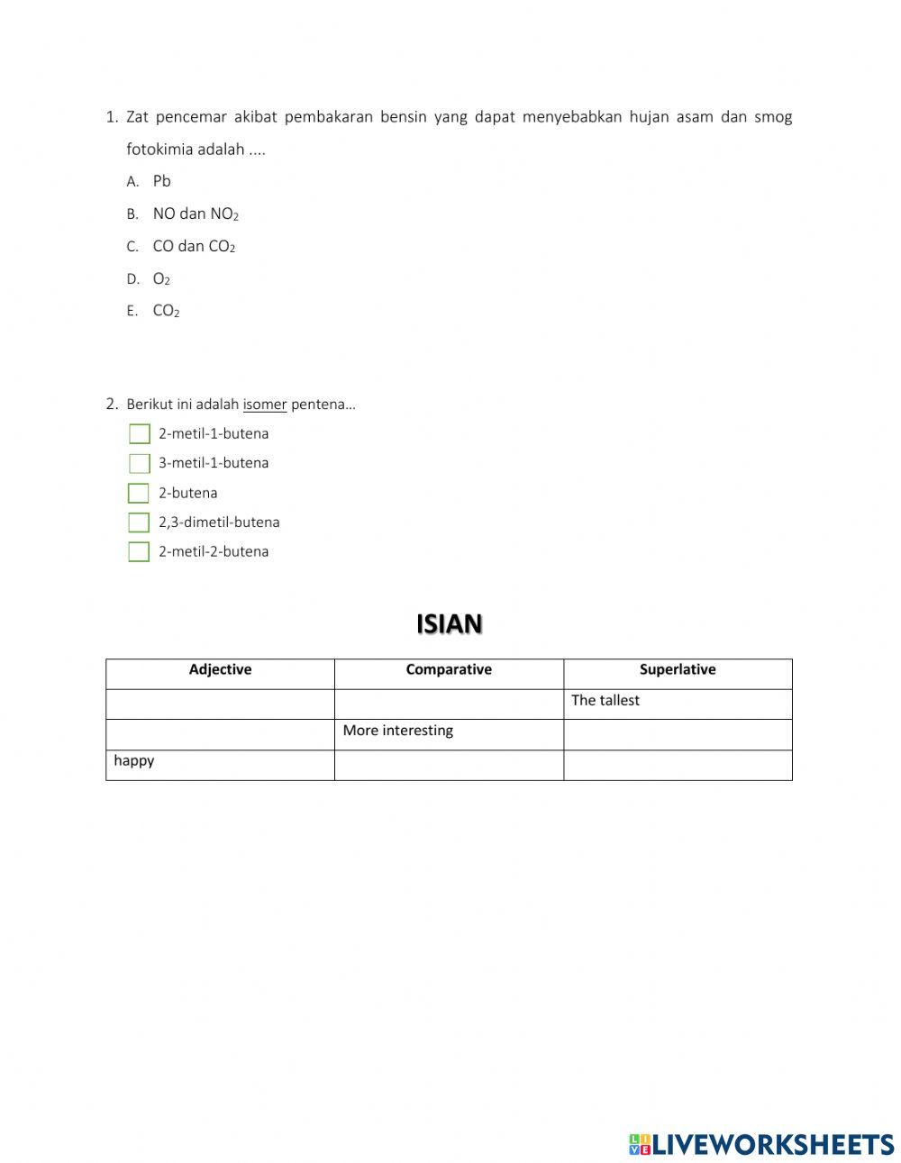 Lkpd worksheet sma sukma lsm