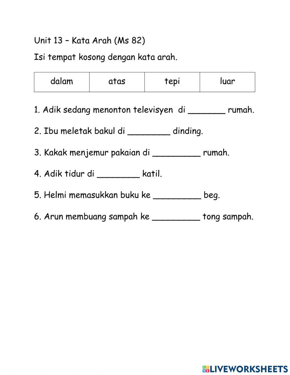 Tahun 2 Unit 13 Ms 82