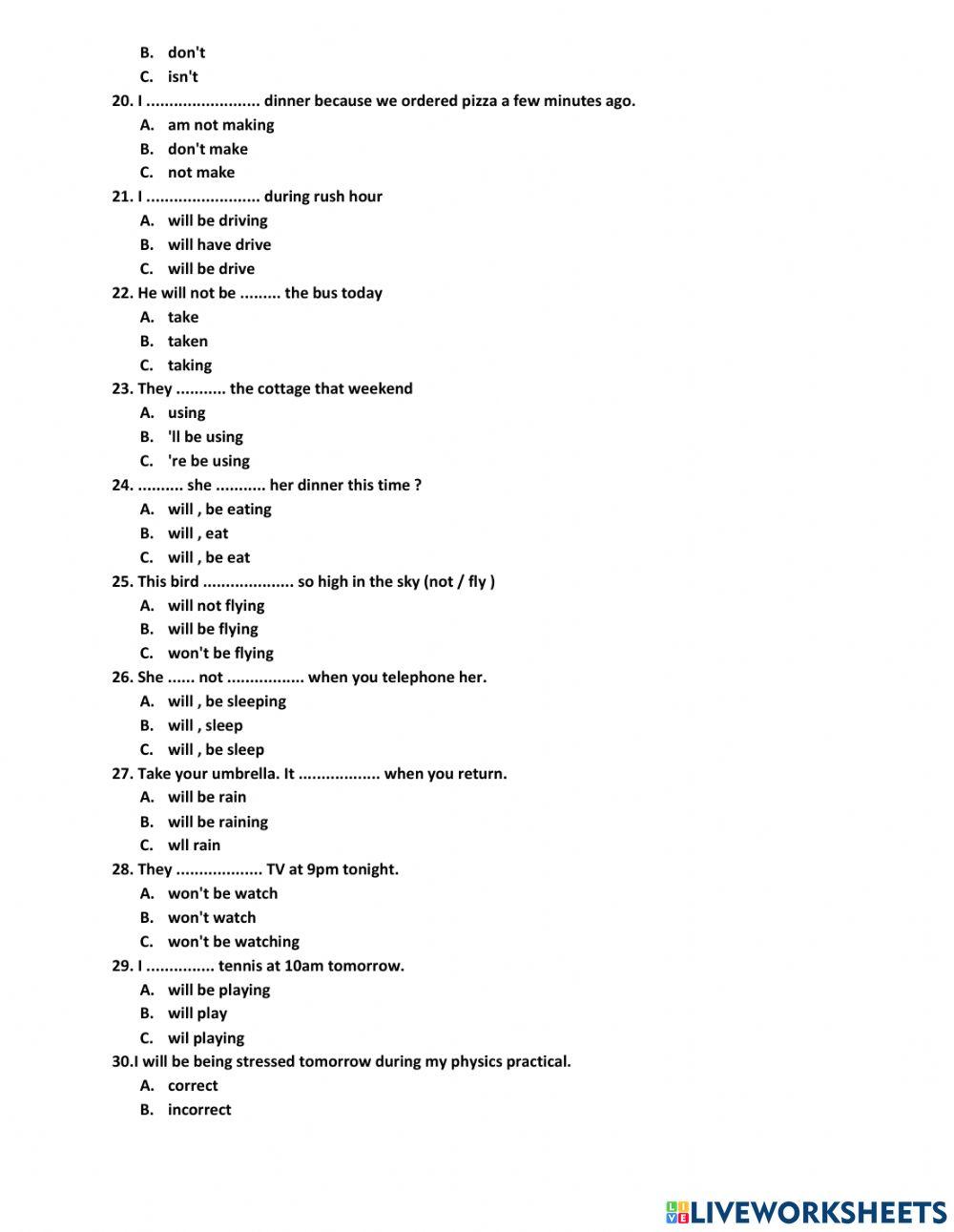 Penilaian Harian 4 Bahasa Inggris 9