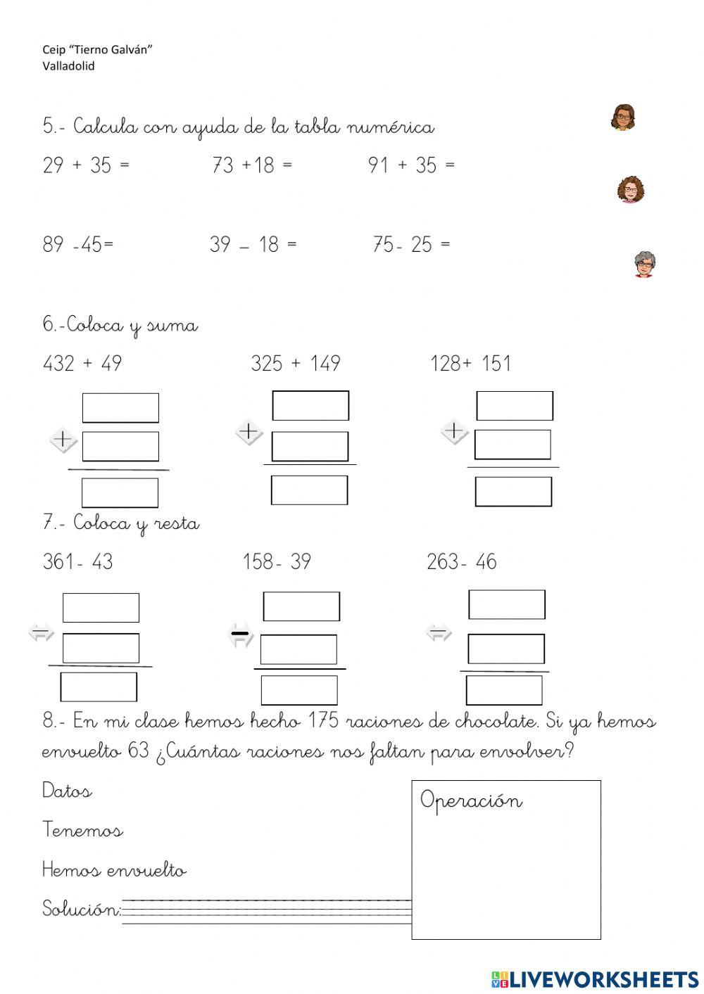 repaso 1º tr matematicas