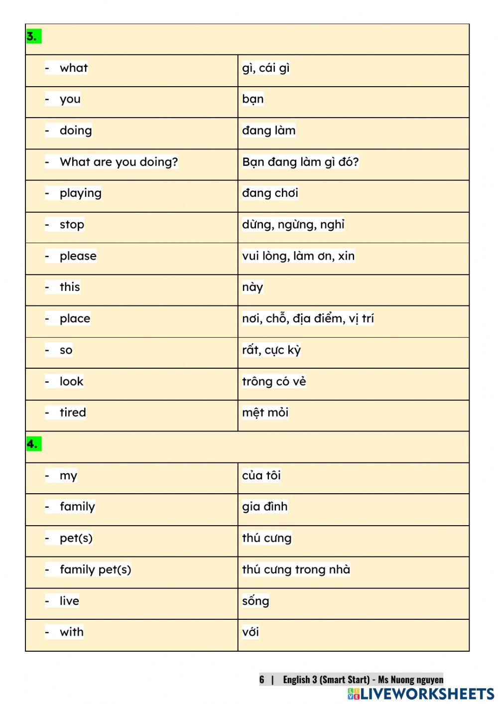 E4U7 (speaking) WHAT DO YOU LIKE DOING? -nuongnguyen