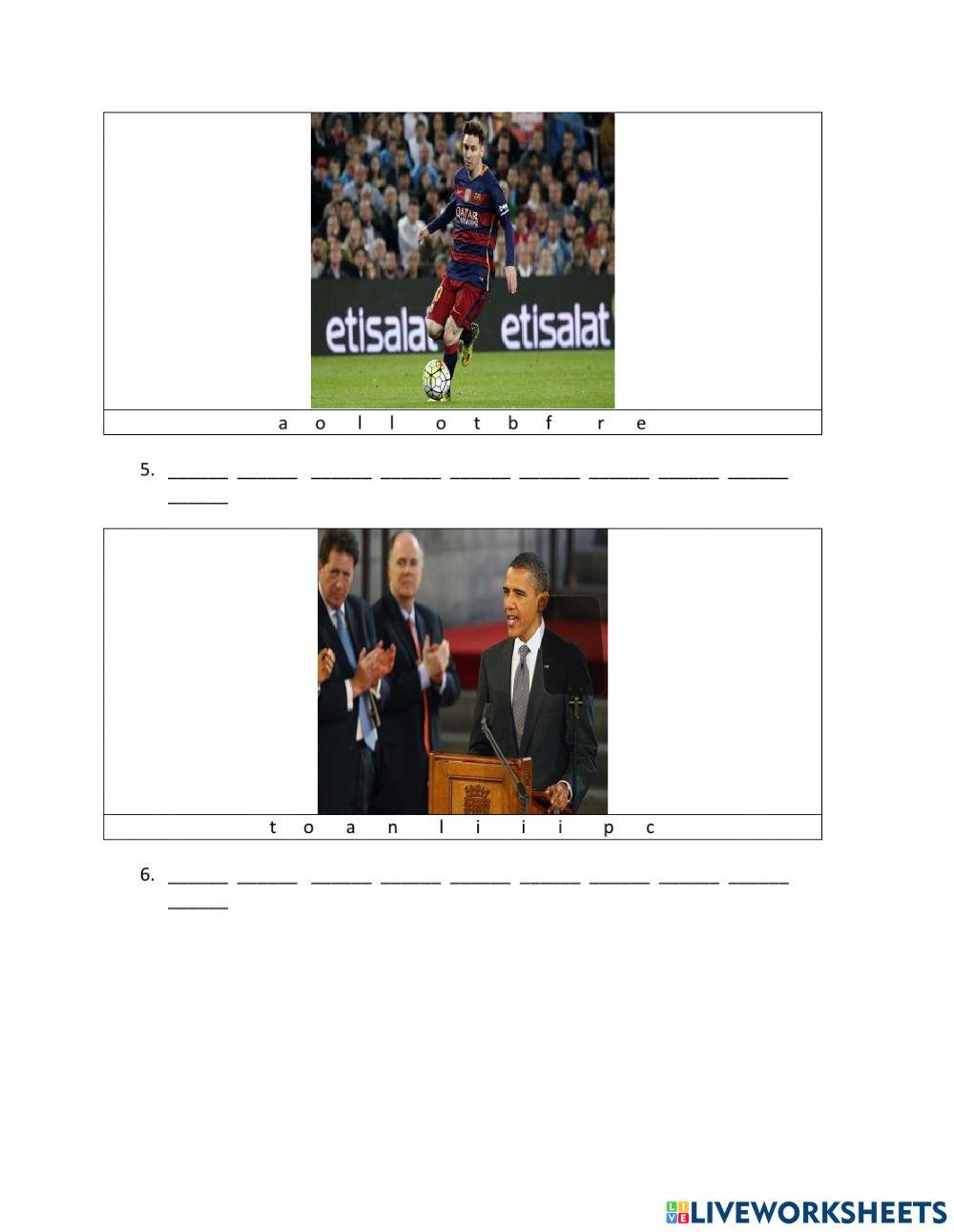 IE1,Unit 7, Speaking, Exercise 1