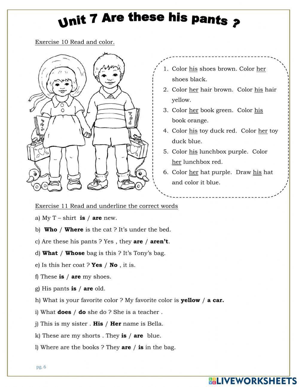 U7.Are these his pants