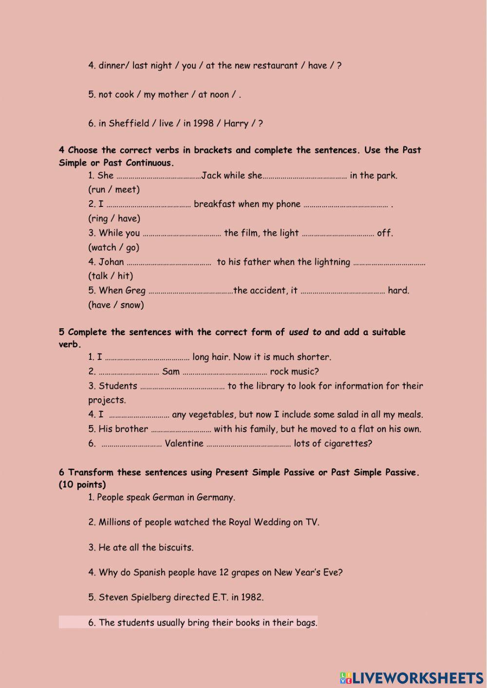 Revision 3º Module 1