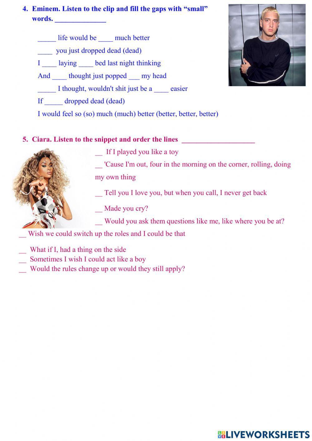 Second Conditional in songs