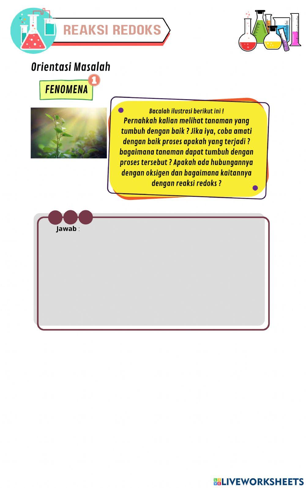 LKPD Aksi 4 Reaksi Redoks