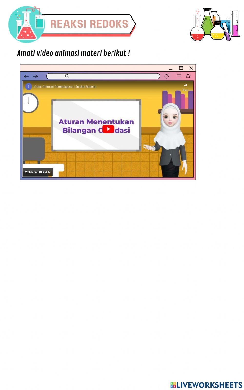 LKPD Aksi 4 Reaksi Redoks