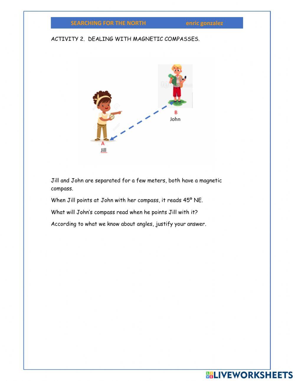 Searching for the north