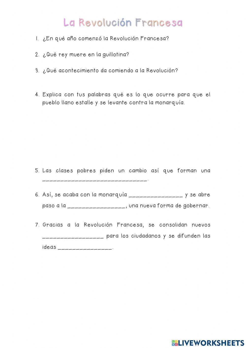 La Revolución Francesa