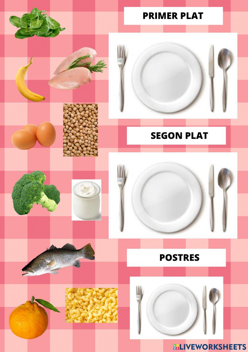 Elaborem un menú saludable