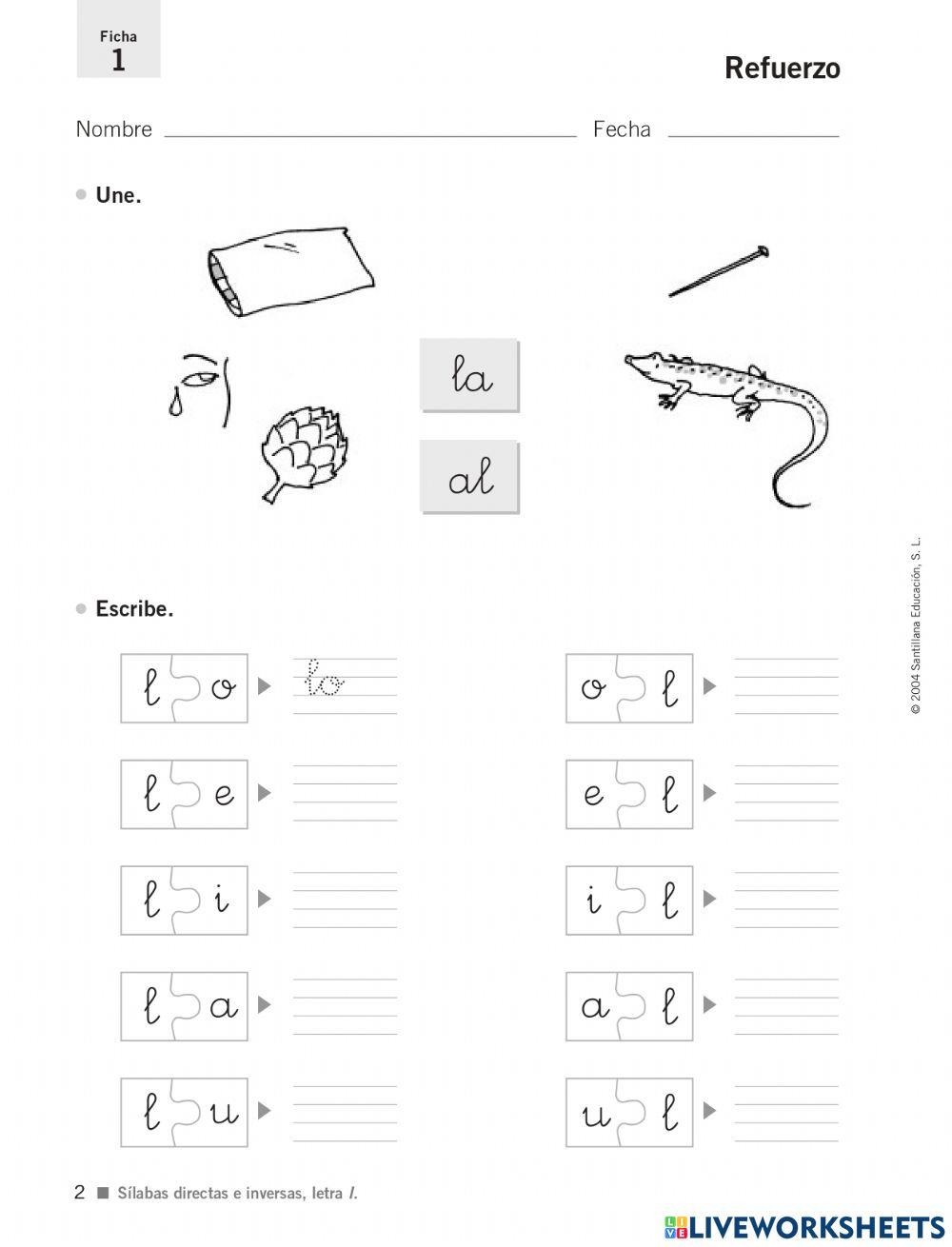 Lengua Primer Trimestre