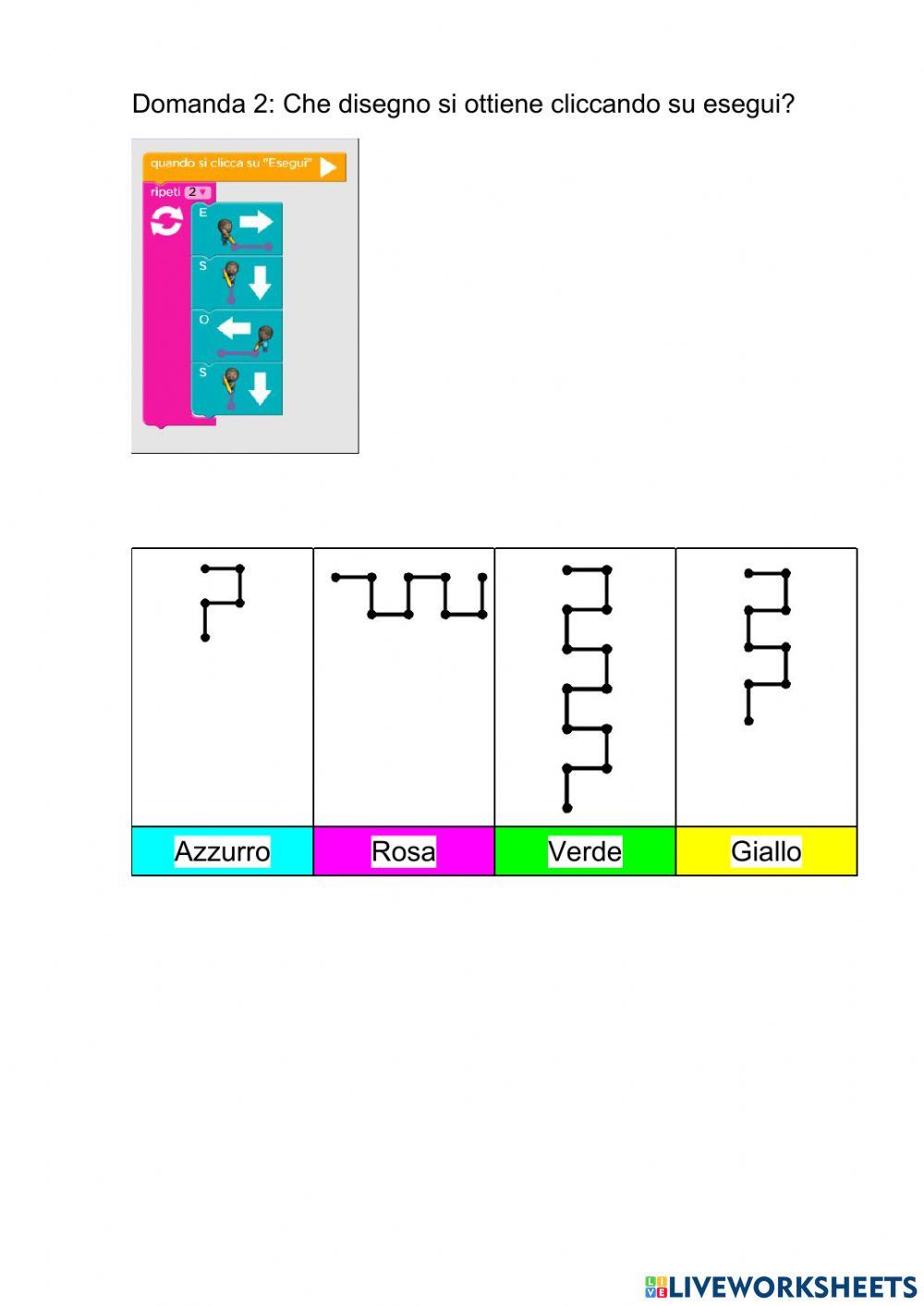 Test finale online exercise for Live Worksheets