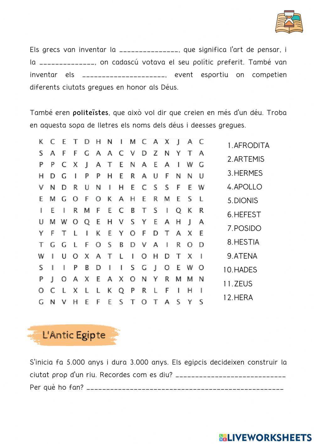 Repàs de l'Edat Antiga