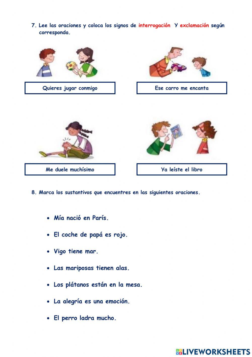 Repaso l. castellana 1ª evaluación