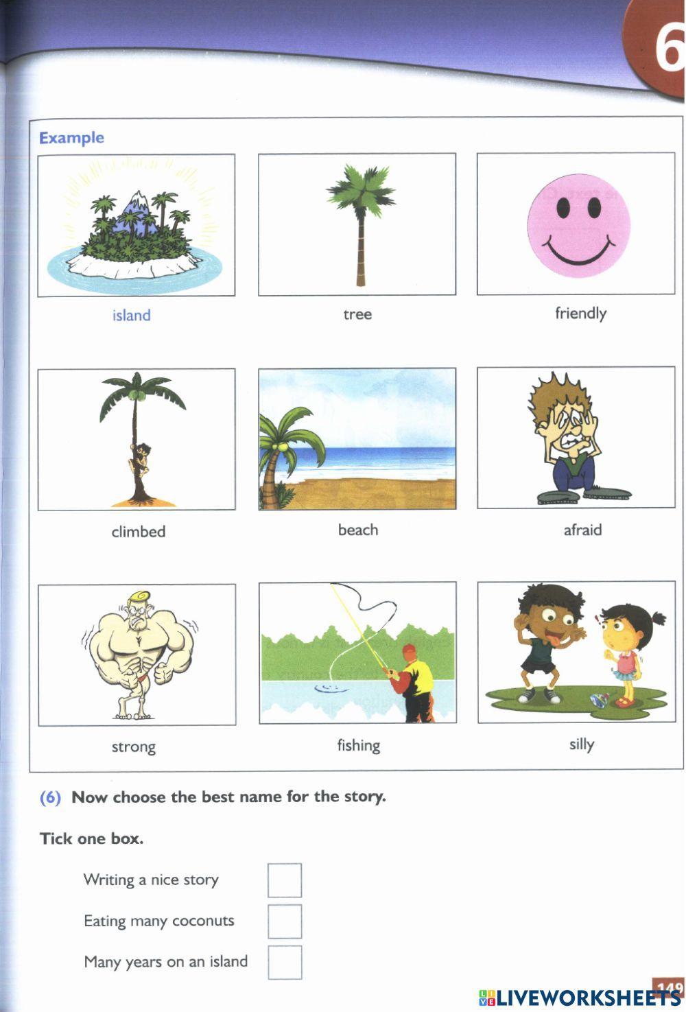 Succeed Movers Reading and writing test 6