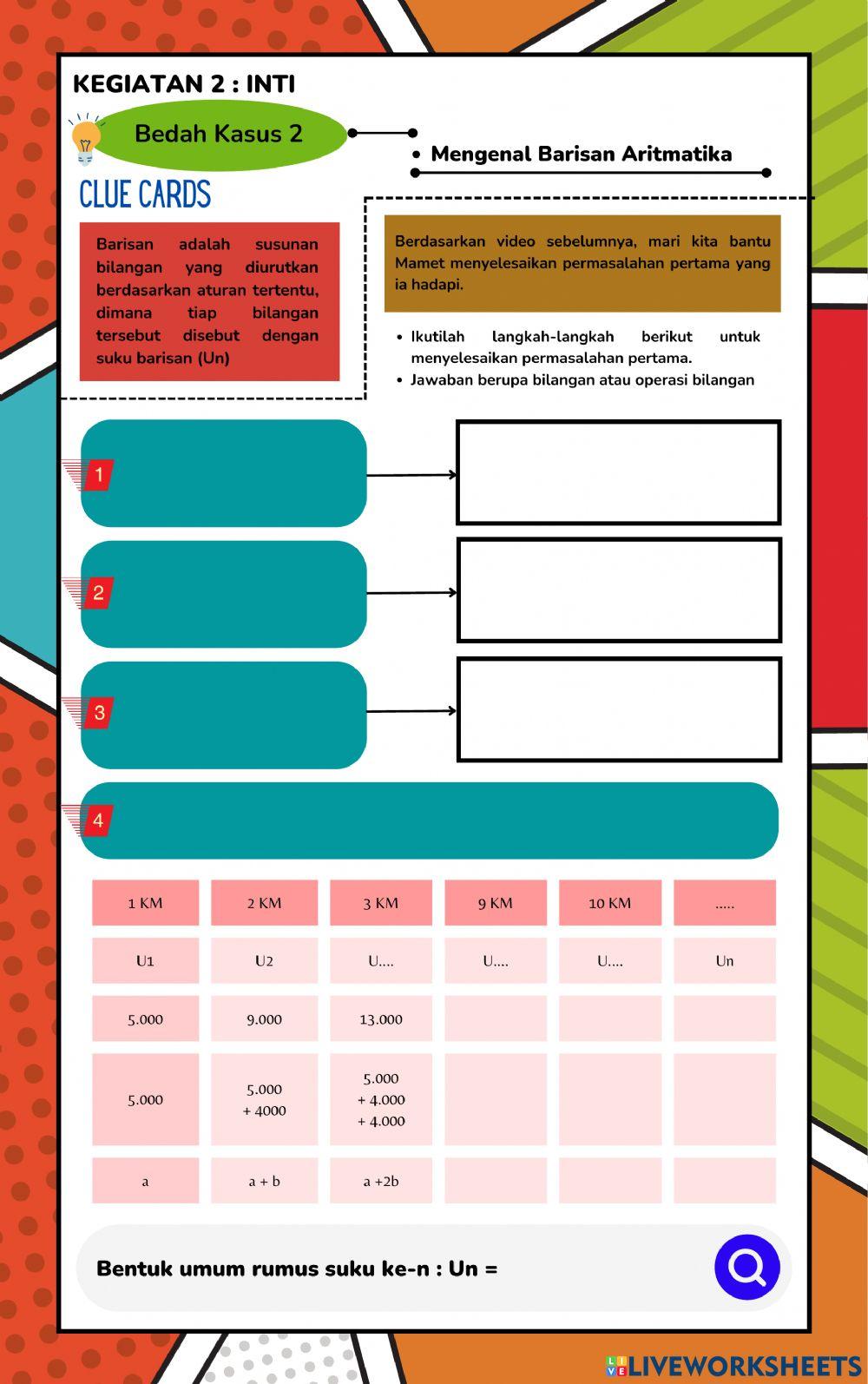Barisan dan deret aritmatika
