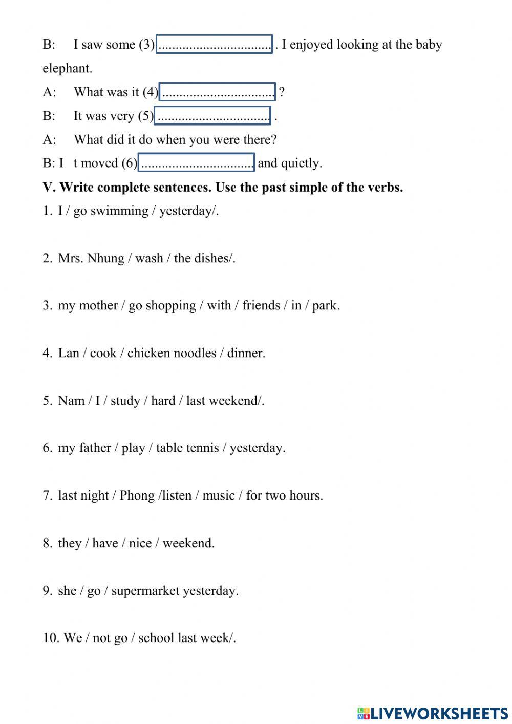 What do you see at the zoo?